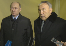 Президент Владимир Путин сегодня находился в Петербурге — там он встретился с президентом Казахстана Нурсултаном Назарбаевым