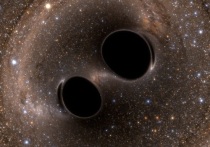 Изучая снимок галактики Андромеды, специалисты, работающие с телескомом Чандра, обратили внимание на объект J0045+41, который, по всей вероятности, является парой рекордно близко расположенных друг к другу черных дыр