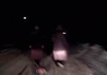 Следственный комитет по Чувашии опубликовал видеозапись наезда на двух пенсионерок в Ядринском районе республики