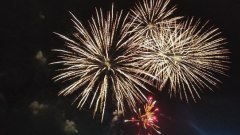 Фейерверк стал ярким завершением празднования Дня Победы в Чите