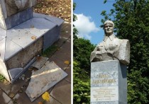 В Йошкар-Оле ремонтируют основание памятника Наты Бабушкиной, сообщает мэрия.