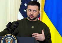 Ошибка переводчицы привела к тому, что президент Украины Владимир Зеленский попросил денег у Соединенных Штатов для «преступлений» Киева