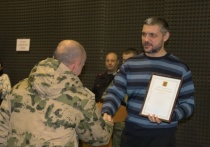 Росгвардейцев, вернувшихся со специальной военной операции, встретили 24 декабря в Забайкалье
