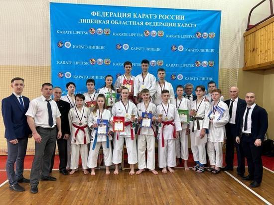 Пять липецких каратистов победили на областном чемпионате