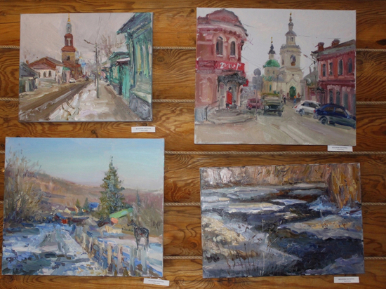 Российские художники создали более 250 картин с изображением Ельца и Елецкого района