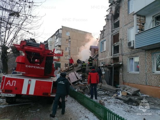 Во взорвавшемся под Тулой жилом доме было зарегистрировано 234 человека
