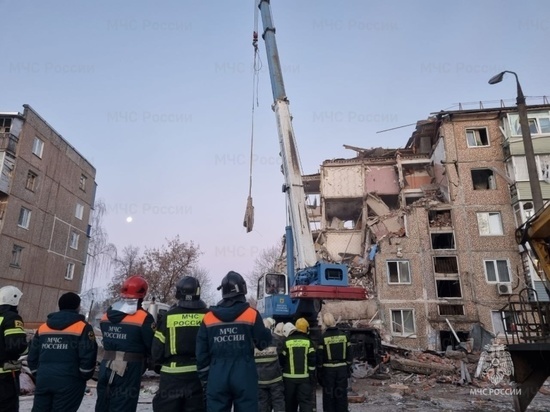 Из-под завалов в Ефремове достали тело шестого погибшего