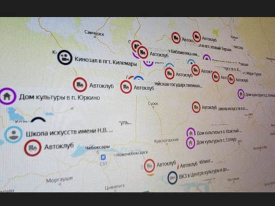 В Марий Эл появилась интерактивная карта культурных объектов