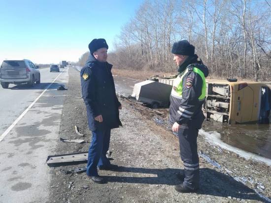 Прокурор выехал на место ДТП с участием автобуса в Новосибирской области