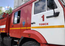 В ночь на 5 мая в Томске произошел крупный пожар в жилом доме на улице Витимской