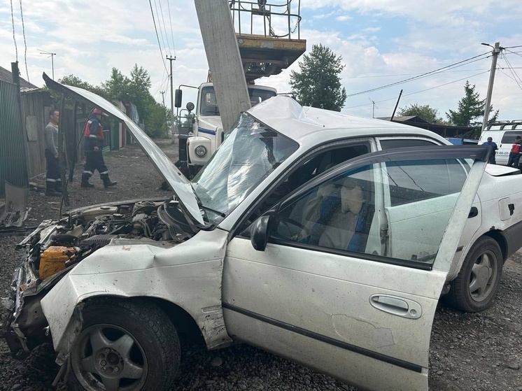 В Кызыле подросток совершил серьезное ДТП, угнав авто родителей