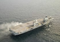Британский авианосец Queen Elizabeth не смог отправится на Ближний Восток, чтобы вместе с другими кораблями НАТО принять там участия в боевых действиях