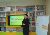В селе Хурба Комсомольского района стартовал проект «Библиотека - детский центр журналистики»
