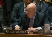 Постоянный представитель России при ООН Василий Небензя заявил, что обстрел города Лисичанска украинскими военными формированиями не был случайным