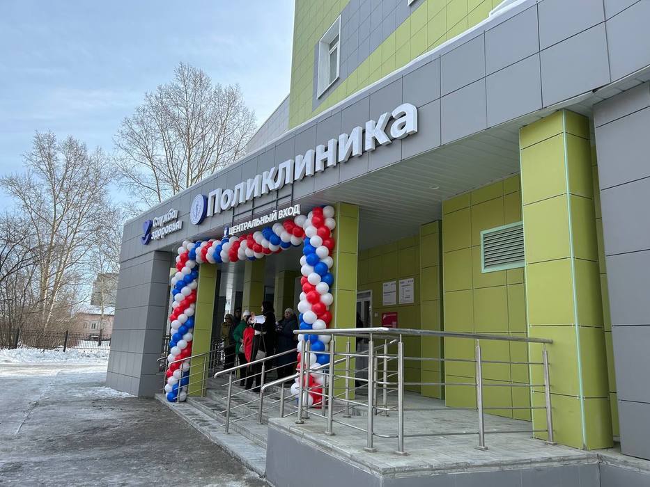 В Новокузнецке состоялось долгожданное открытие современной поликлиники в Абашево 