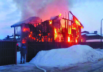 Страшный пожар унес жизни мужчины, его жены и шестилетнего ребенка