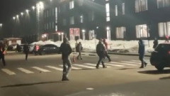 В городском округе Домодедово отражена атака беспилотника: момент попал на видео