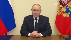 Путин призвал россиян объединиться после теракта в "Крокусе": видеообращение