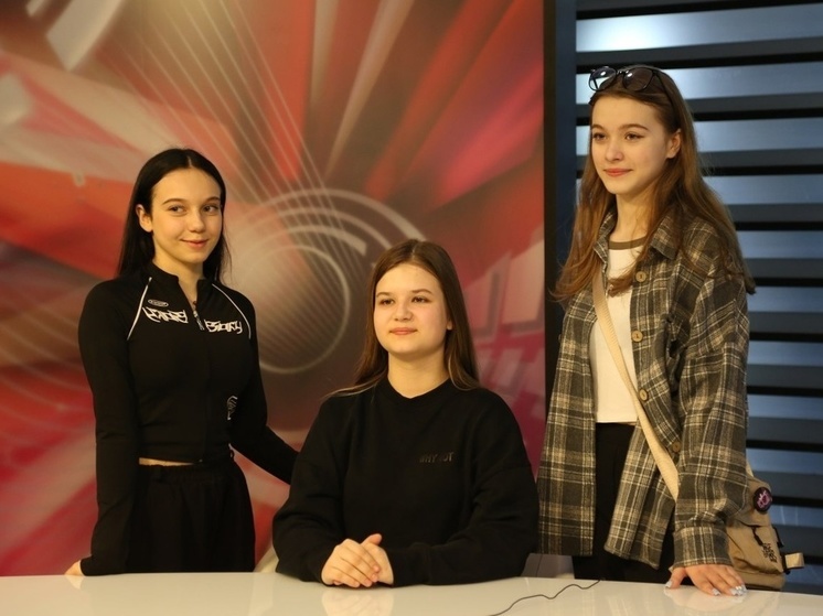 Юные журналисты Пролетарской школы побывали на телеканале ОТВ-Серпухов