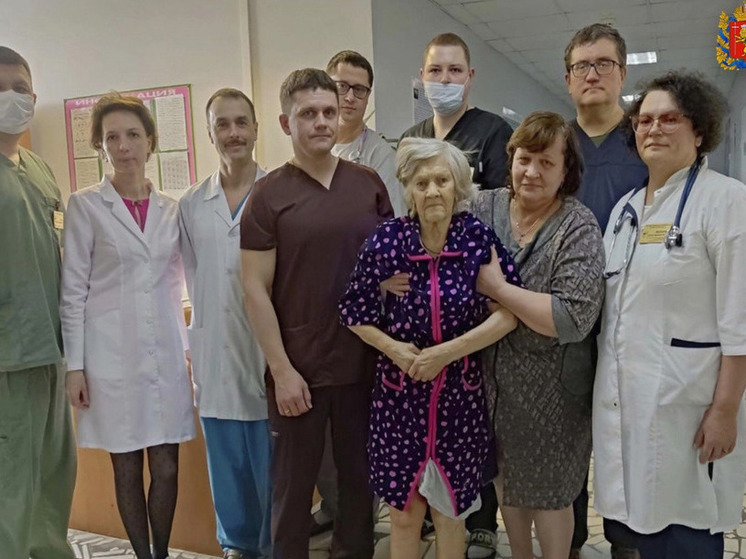 Врачи Муромской ЦРБ вернули возможность ходить 96-летней пациентке