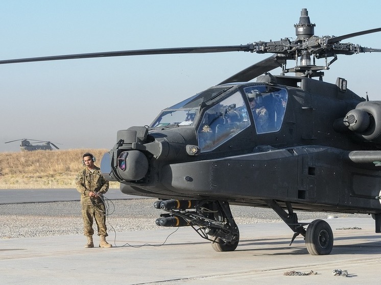 В штате Колорадо потерпел крушение вертолет Apache