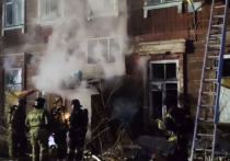 В Чите вечером 29 марта произошел пожар в подвале нежилого дома по улице Богомягкова