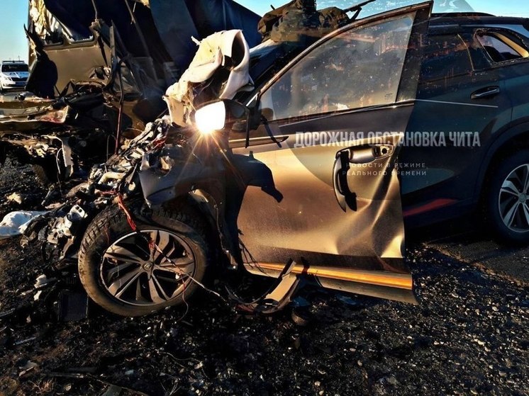 Самым частым смертельным ДТП в Забайкалье стало столкновение машин