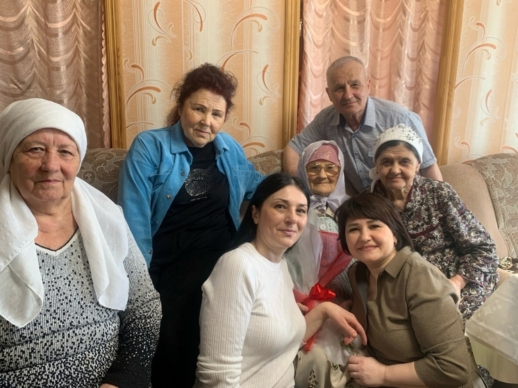 100-летняя жительница Татарстана делится секретом долголетия
