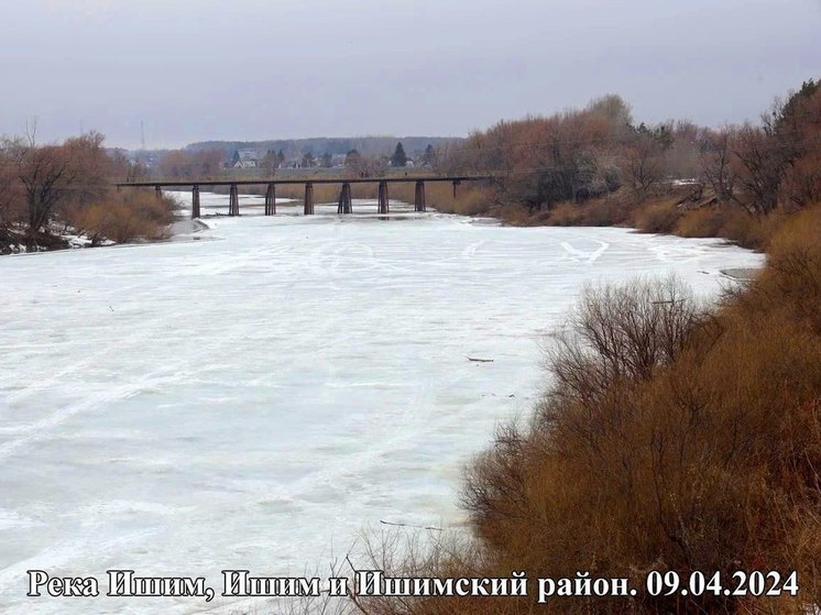 На реке Ишим в Тюменской области взрывают ледяные заторы