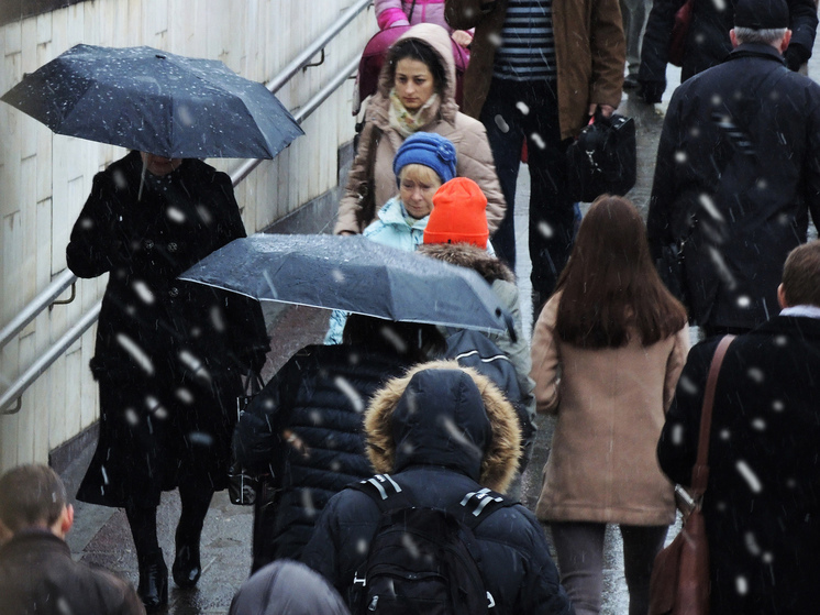 В выходные в Москве и области ожидается мокрый снег