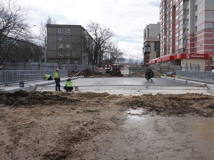 Мост через реку Содему в Вологде отремонтирован на 70%