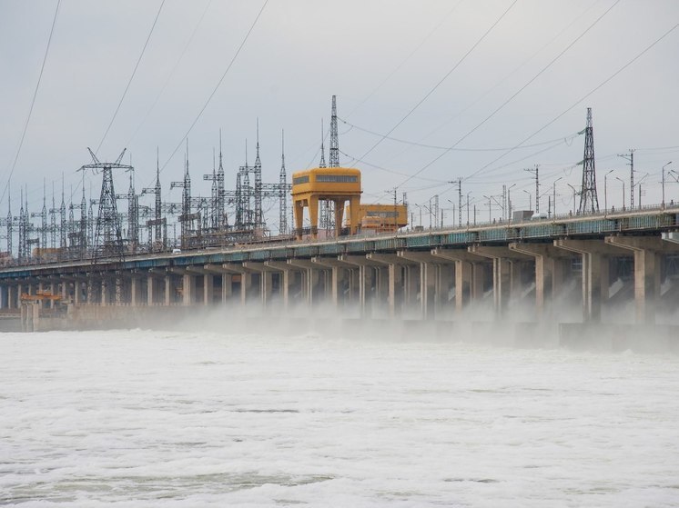 Волжская ГЭС побила рекорд по выработанной электроэнергии за сутки