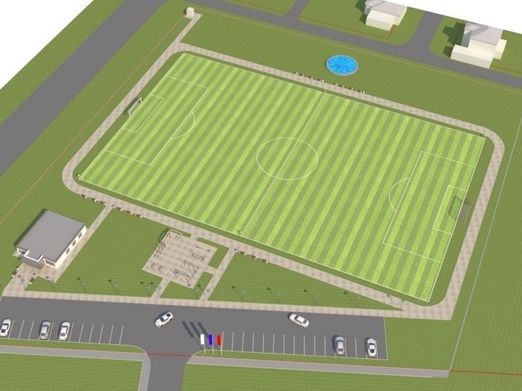 Частное футбольное поле размером 105 на 70 метров намерен построить собственник СК «Темп» на улице Антона Петрова, 263 — возле гипотетического ее пересечения с улицей Хлеборобной.
