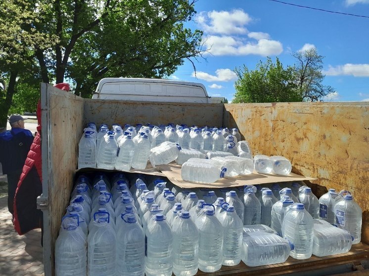 В Каховском округе организовали доставку воды