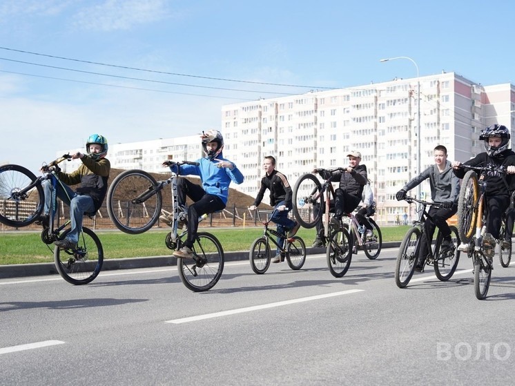 Велосезон открыли в Вологде