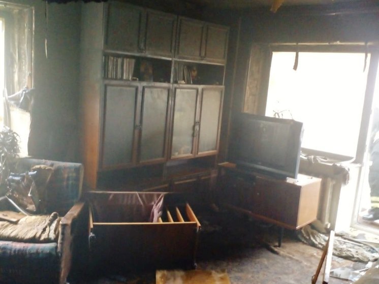 В брянском поселке Мичуринский при пожаре погиб 60-летний мужчина