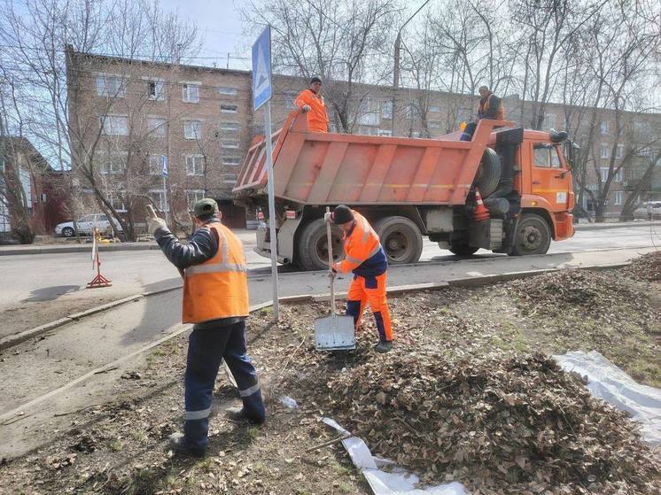  В Иркутске прошли масштабные работы по уборке города
