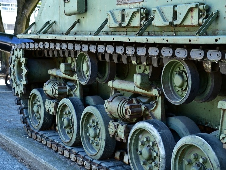 Минобороны опубликовало видео транспортировки и ремонта немецкого танка Leopard