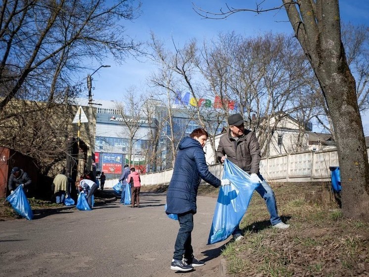Жителей Курска приглашают принять участие во всероссийском субботнике 27 апреля