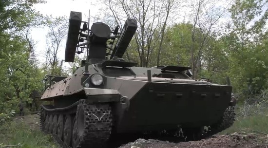 Опубликовано видео боевой работы ЗРК "Стрела-10": уничтожает БПЛА ВСУ