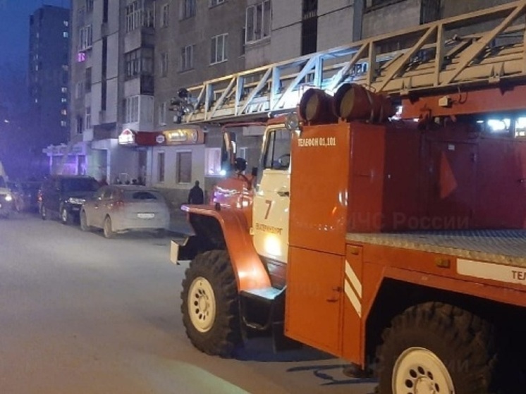 Мужчина погиб при пожаре в многоквартирном доме в Екатеринбурге