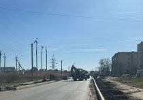 В Астрахани продолжают ремонтировать городские магистрали