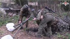 Российские минометчики разгромили позиции ВСУ: кадры боевой работы
