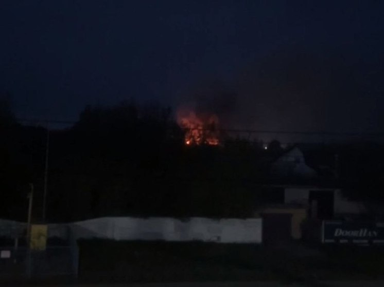 В Сасове Рязанской области произошёл пожар в жилом доме