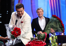 Басков отрепетировал столетие Кобзона на юбилейном концерте мэтра в Кремле