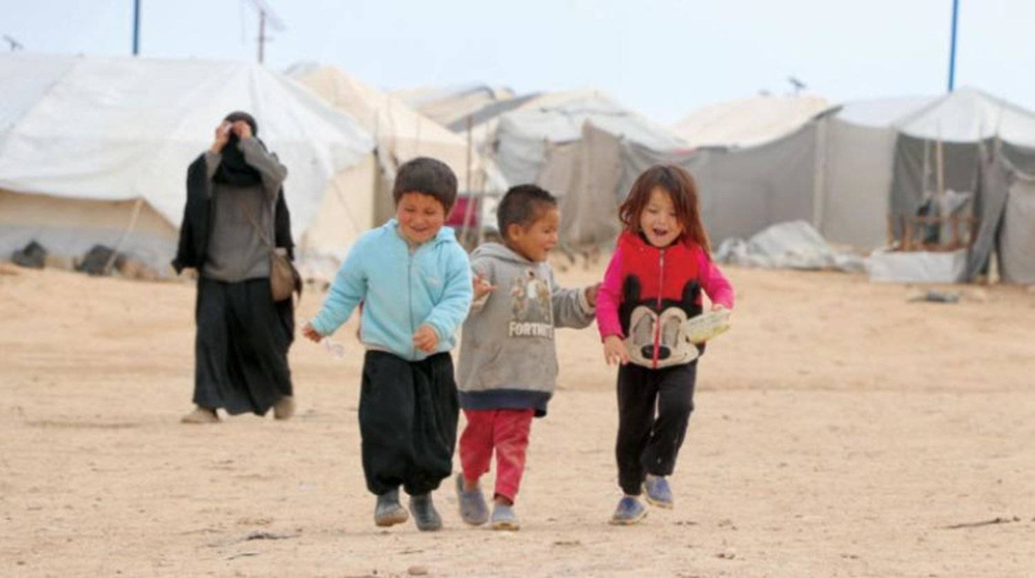 Children seen at Al-Hol camp - AAWSAT
