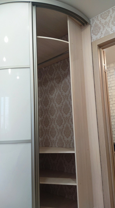 Радиусный шкаф на заказ во Владимире от производителя МФВ