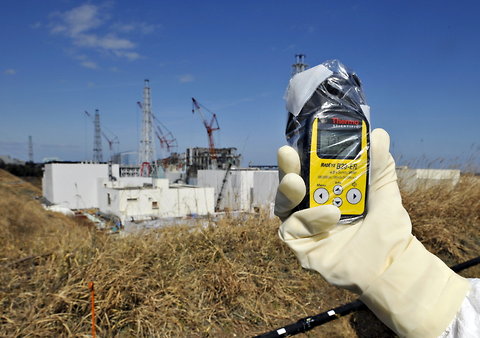 radiation monitor at Fukushima Daiichi.
