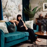 The interior decorator and actor Krysta Rodriguez, in a dressing room she designed for the actor Jeremy Jordon, who currently stars in the Broadway musical adaptation of “The Great Gatsby.”